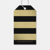 Classic Wreath BEWERKBARE KLEUR Afstuderen Favor T Cadeaulabel (Achterkant)