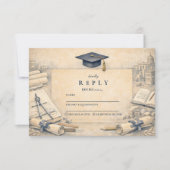 Classical Architecture Graduatio RSVP Kaartje (Voorkant)