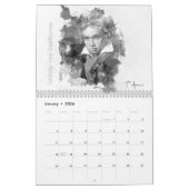 Classical Composers Calendar Kalender (Jan 2026)