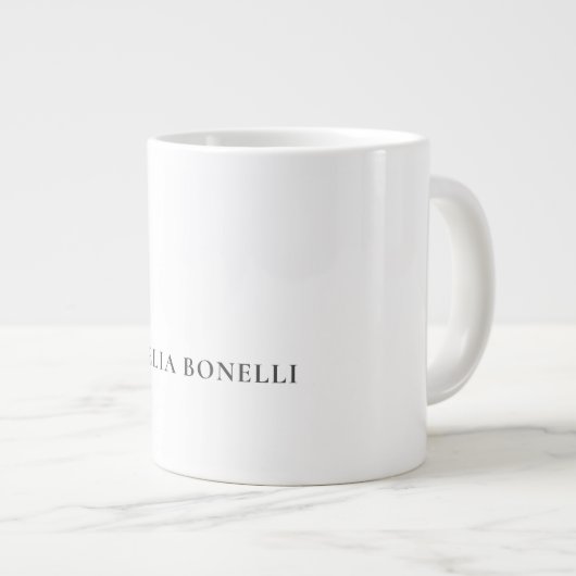 Classical Minimalist Professional Plain Extra Grote Beker (Voorkant rechts)