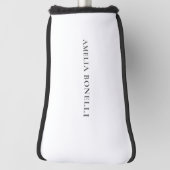 Classical Minimalist Professional Plain Golfheadcover (Draai 90)