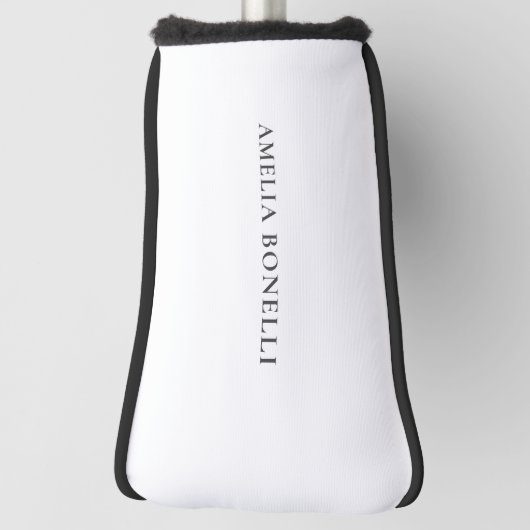 Classical Minimalist Professional Plain Golfheadcover (Draai 90)