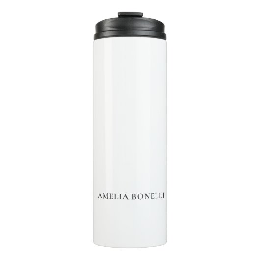 Classical Minimalist Professional Plain Thermosbeker (Voorkant)