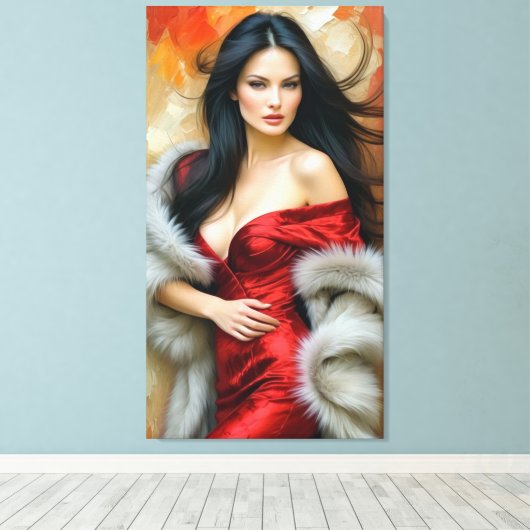 classical refinement canvas afdruk (Insitu (Houten vloer))