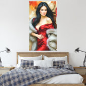 classical refinement canvas afdruk (Insitu (Slaapkamer))