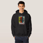 Classically Trained Retro 80s Arcade Video Gaming  Hoodie (Voorkant volledig)