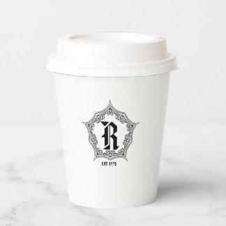 ClassicFrame  diner Restaurant Papieren Bekers