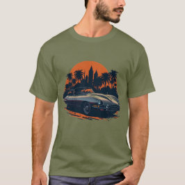 Classics auto's - Jaguar E-Type T-Shirt 001