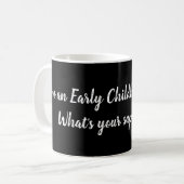 Classique 11 onces. Tasse de la superpuissance (Devant gauche)
