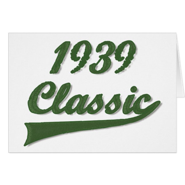 Classique 1939 (Devant horizontal)