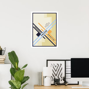 Classique art de poster Bauhaus vintage