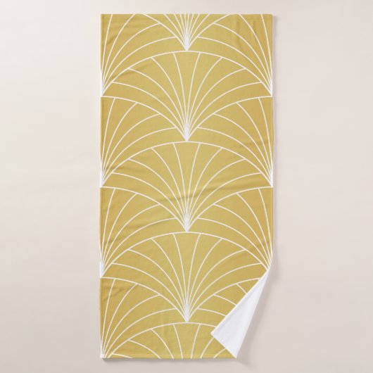 Classique Art Déco Motif sans faille. Styli géomét (Serviette de bain)