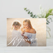 Classique avec une touche d'élégance | Carte de vœ (Debout devant)