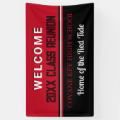 Classique ! Bannière Réunion personnalisée Classe (Vertical)