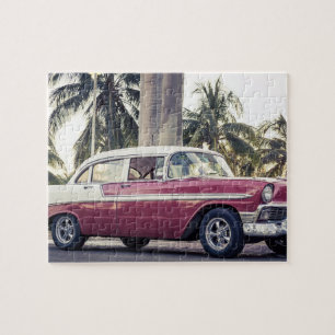 CLASSIQUE CAR TROPICAL JIGSAW PUZZLE