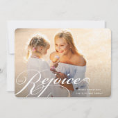 Classique | Carte photo de vacances (Devant)