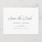 Classique Chic Faire-Part de Mariage Calligraphié (Devant)