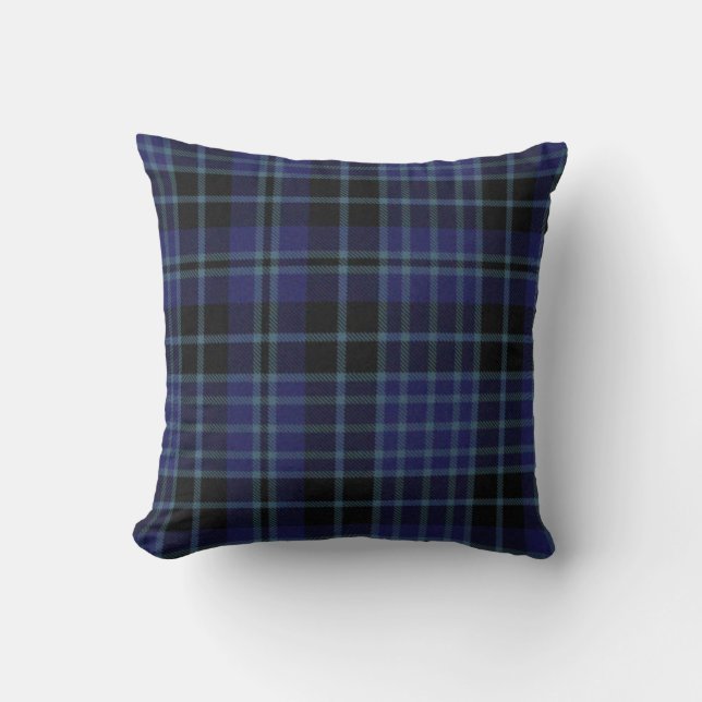 Classique Clark Tartan Plaid Coussin (Recto)
