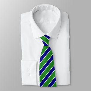 Classique Cravate Vert Forêt Navy pour la Fête des