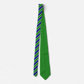 Classique Cravate Vert Forêt Navy pour la Fête des (Dos)