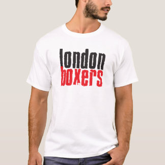 Classique de T-shirt de boxeurs de Londres