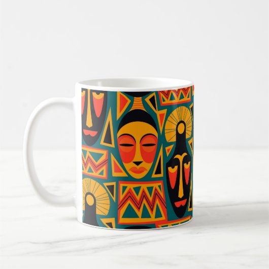 Classique du café africain Mug (Gauche)