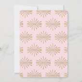 Classique Elegant Blush et Faire-part de mariage O (Dos)