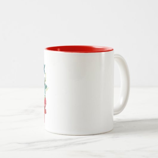 Classique Floral Gorgeous Coffee Mug (Devant droit)