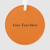 Classique Halloween Chat Noir Fangs Face Orange (dos)