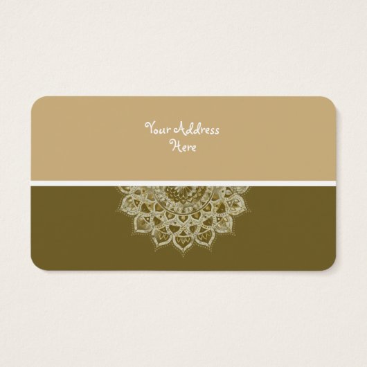 Classique Mandala Inde Style 4 (Dos)