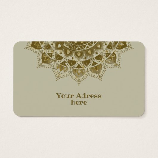 Classique Mandala Inde Style 4 (Dos)