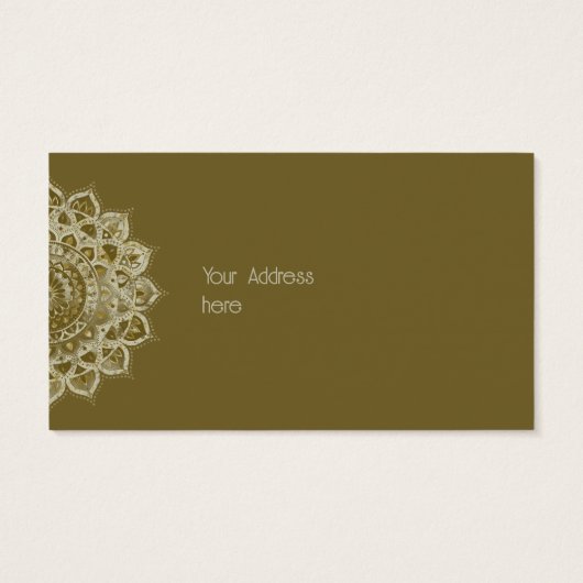 Classique Mandala Inde Style 4 (Dos)