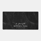 Classique Moderne Personnalisé Anglais et arabe (Recto)