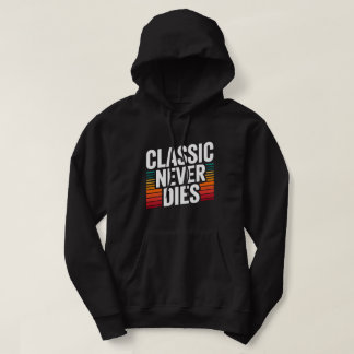 Classique N'est Jamais Mort Rétro Vintage Sweat À 