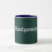 Classique Personnalisé Montgomery Tartan Plaid Mug (Centre)