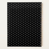 Classique quotidien à pois noir et blanc (Dos)
