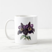 Classique tendance, mauve et tasse à café orchidée (Gauche)