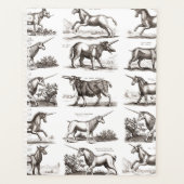 Classique Unicorne Antique Mythique Magie Créature (Devant)