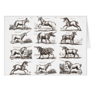 Classique Unicorne Antique Mythique Magie Créature