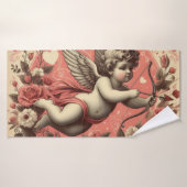 Classique/Vintage/Retro Saint-Valentin Cupidon (Serviette de bain)