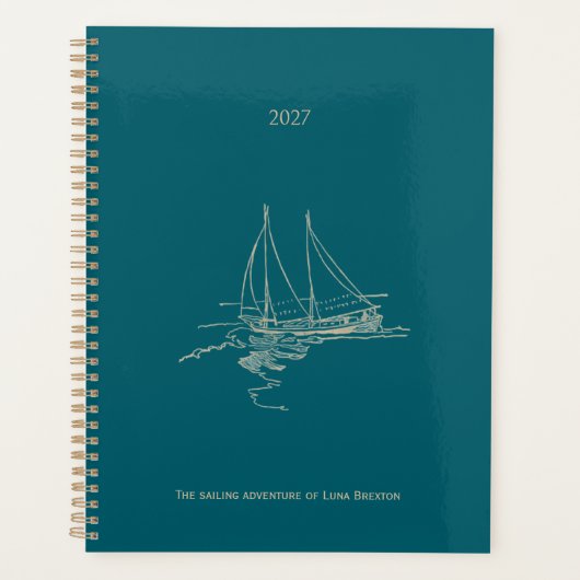 Classique Zinc & Or Inspiration de Voile (Devant)