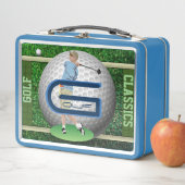 Classiques de golf personnalisées Lunchbox en méta (En situation)