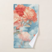 Classiques - Roses roses et rouges angéliques dans (Serviette à main)