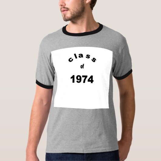 Classof74Black T-shirt (Voorkant)