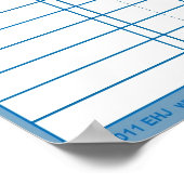 Classroom Attendance Wall Poster (Hoek)