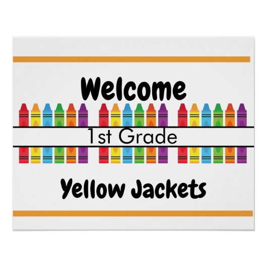 Classroom Banner Perfect Poster (Voorkant)