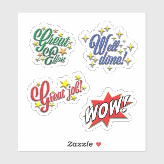 Classroom Fun-prijzen Sticker (Vel)