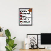 Classroom Guidelines/Rules Poster (Thuiskantoor)