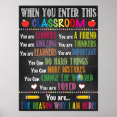 Classroom Printable Poster (Devant)