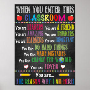 Classroom Printable Poster